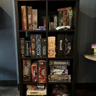 Small Board Game Shelf