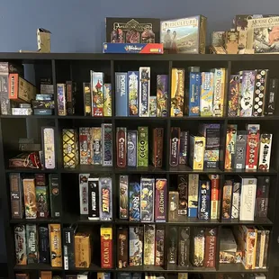 Large Board Game Shelf