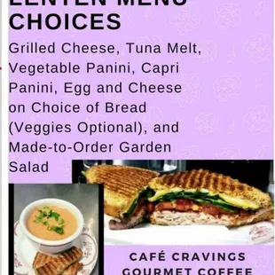 Lenten Specials