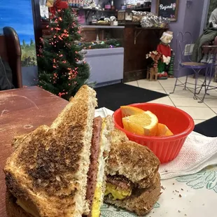 Pork Roll Cheese Egg Sandwich