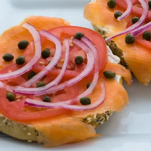 Lox Bagel Sandwich