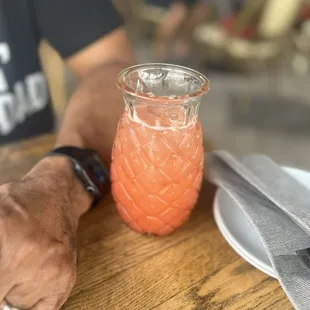 Strawberry ginger lemonade