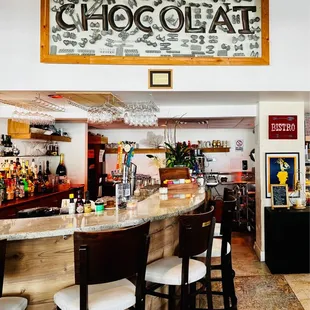Bar area