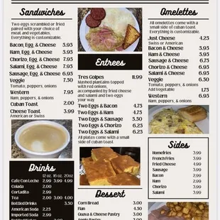 Menu - Breakfast