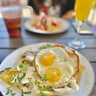 House Chilaquiles Churro Waffle