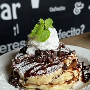 Abuelita Pancakes (Mexican Moka)