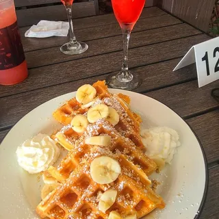Banana Foster Waffle