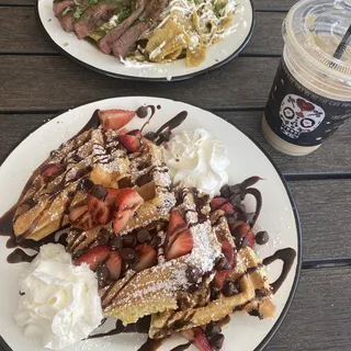 Chocolate Goosebump Waffle