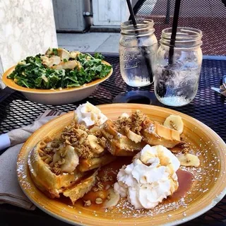 Banana Foster Waffle