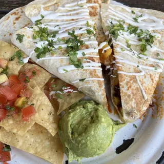 Al Pastor Quesadilla or Torta