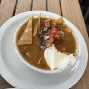 Chicken tortilla soup