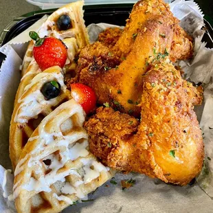 Chicken &amp; Waffles