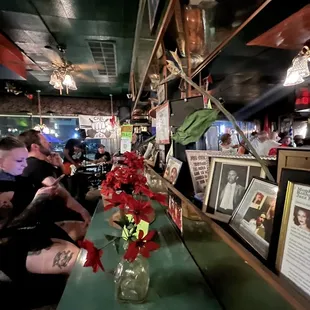 people sitting at the bar