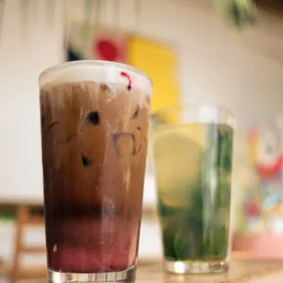 Rose &amp; Fruit Latte