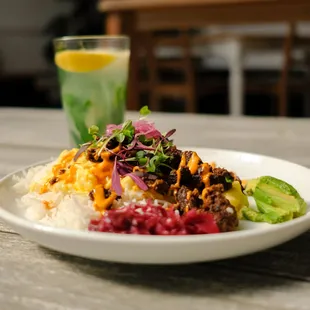 Sausage Supreme Rice Bowl