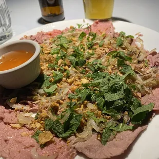 Sliced Beef Appetizer...simply amazing