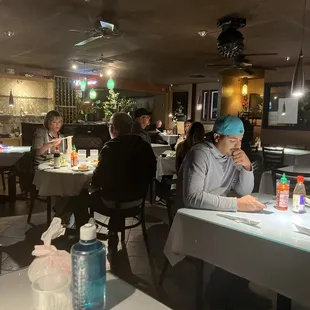 view of Cafe Da Lat from corner table