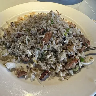 Charbroiled chicken fried rice.