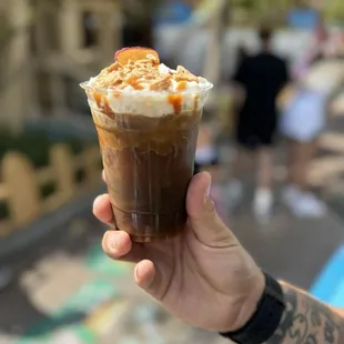 Carmel Caramel Apple Cold Brew