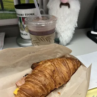 Ham Egg Cheese Croissant