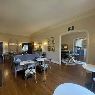 The living room