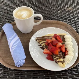crepes, food