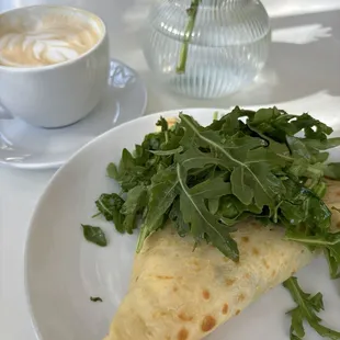 Fig Prosciutto and Goat Cheese Crepe