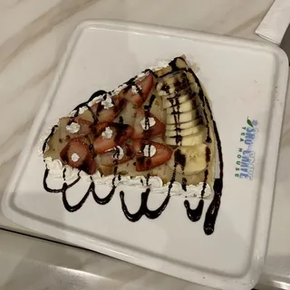 Strawberry Banana Crepe