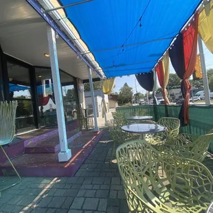 Outdoor seating