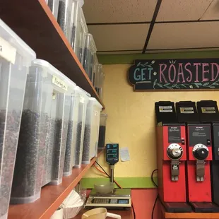 Purchase coffee by the pound