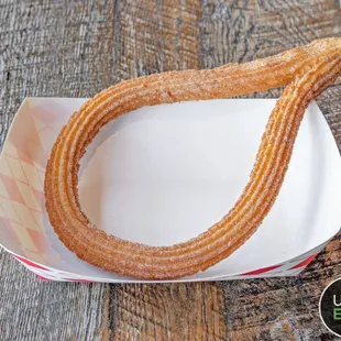 churros on a plate