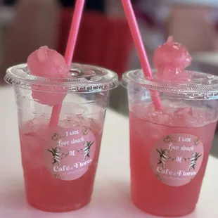 Berry Pink lemonades