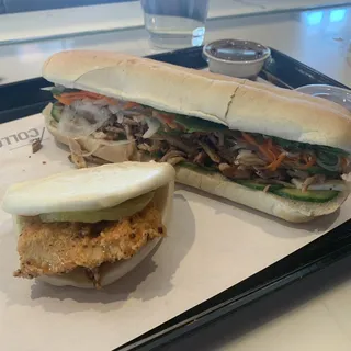 Char Siu Chicken Banh Mi