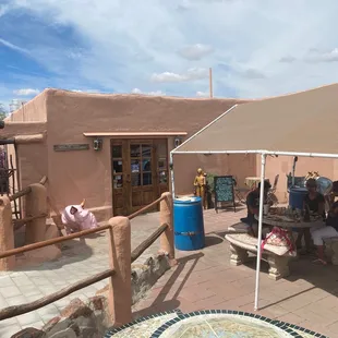 Patio area