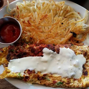 Mexicanisimo! Chorizo, Onion, Jalapeños, and Jack Cheese!