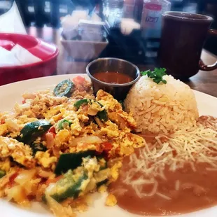 Fantastic Huevos a la Mexicana.