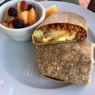 Soy Chorizo Wrap