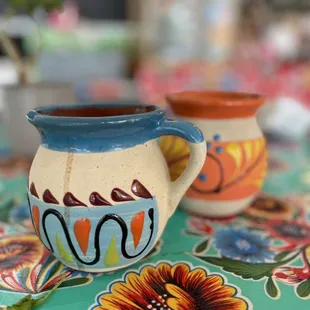 Oaxacan hot chocolate and cafe con leche