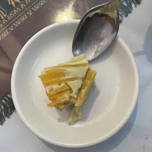 Free dessert at lunch