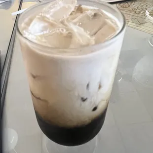 My favorite part of the meal! Thai iced coffee!