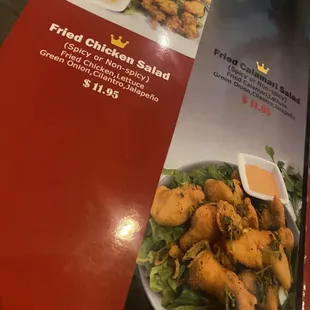food, salads
