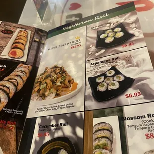sushi and sashimi
