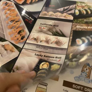 sushi and sashimi