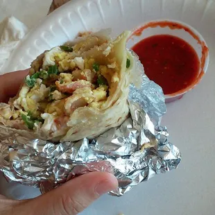 burritos and wraps, food