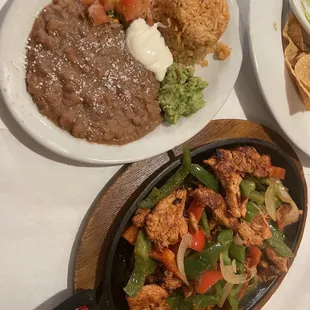 Chicken Fajitas Dinner