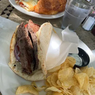 Churrasco 'n Chimi Sandwich