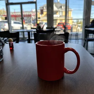 Hot coffee