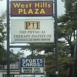 Located in West Hills Plaza shopping strip