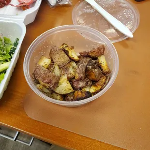 Roasted redskin potatoes