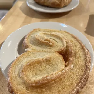 Palmier, or Elephant Ears as some refer to them, and one of the best Pain Chocolat in SFE.  Both flaky and fresh!